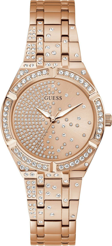Guess Damen Armbanduhr Afterglow Roségold GW0312L3